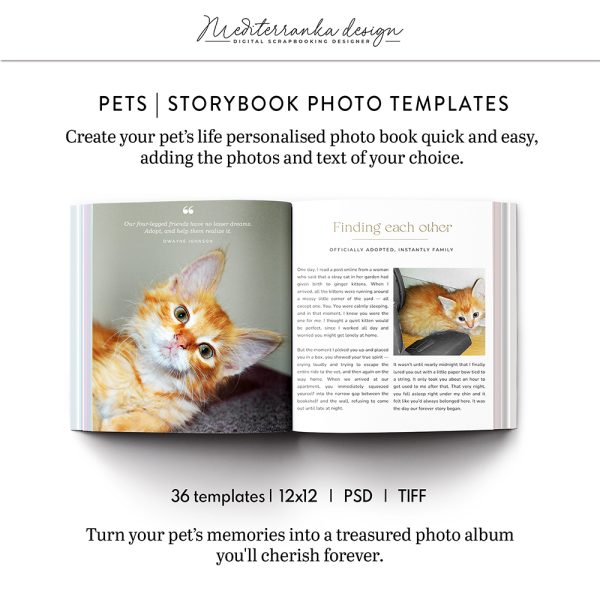 Pets storybook | 12x12