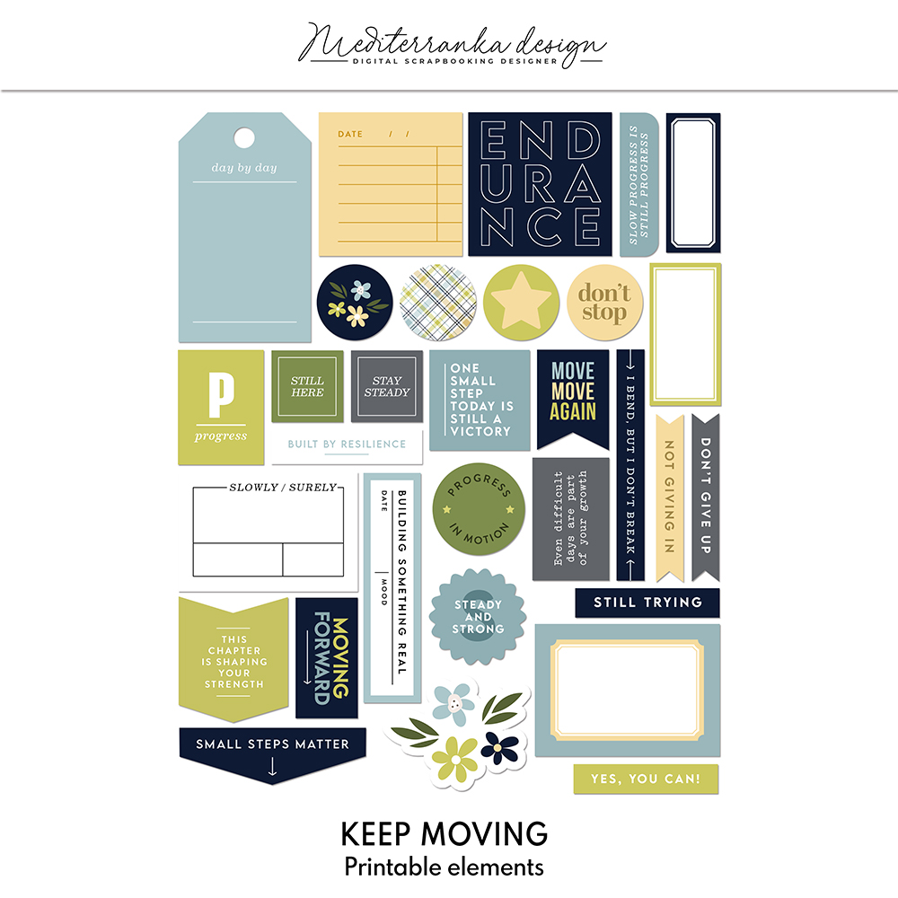 printable elements keep moving