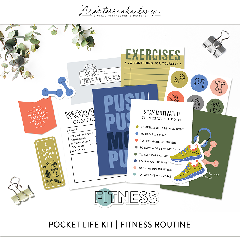 fitness routine pocket life kit