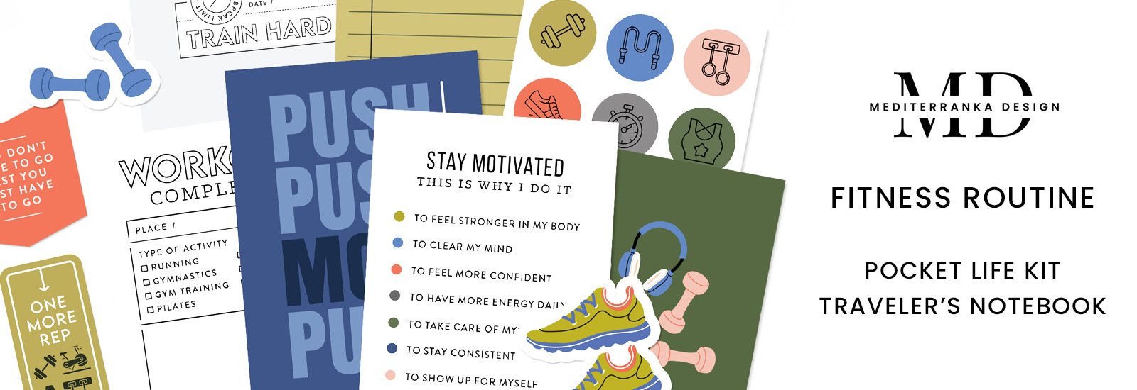 digital pocket life kit fitness routine