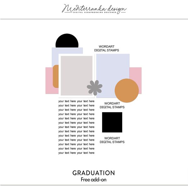graduation free templates for scrapbooking